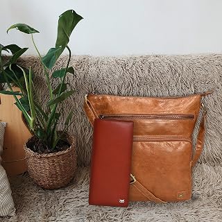 Leather Crossbody Bags for Women Sling Shoulder Purse Travel Handbag